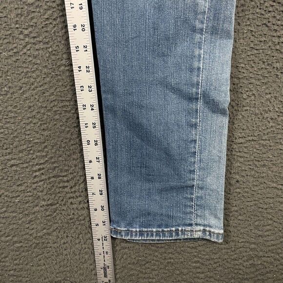 Levis Jeans Mens 32x34 (Fits 31x32) Blue 511 Slim Fit Light Wash Denim Stretch - Picture 14 of 16